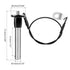 Quick Release Pin 0.39 Inch Diameter,304 Stainless Steel Ball Locking Pin with Push Button Round Handle Lanyard Usable Length 1.61" (10mm x 41mm)