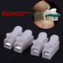 Push Quick Wire Cable Connectors, 50pcs 2 Pin Spring Wire Connectors for Lighting Electrical and Automotive Wiring