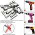 14Pcs Power Nut Driver Drill Bit Set, Chrome-Vanadium Steel, 1/4 inch Hex Shank, Quick Change Socket Wrench Tool