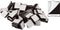 Teacher Created Resources Adhesive Magnetic Squares, Black, 100/Set