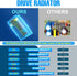 35W LED Corn Light Bulb, 350W Equivalent, 4965 Lumens, 3000K Warm White, E26 Bulbs, E39 Mogul Base Adapter