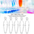 5PCS Spring Test Tube Holders Steel Clip Clamp Holder, 14.5cm Length for Standard Test Tubes