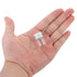50PCS 5ml Glass Vials with Screw Caps and Plastic Stoppers, Leak-Proof Small Clear Liquid Sample Vial
