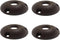 Heavy Duty Brass Mounting Plate, Surface Flush Mount for Low Voltage Outdoor Landscape Lighting, Easy to Install