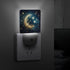 YKJAHSD Moon and Starry Sky Night Light, Plug into Wall Decor Nightlights for Bedroom, Bathroom, Hallway, Kitchen