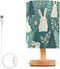 Yuiboo Night Lampsnight Light Baby Night Light Bright Forestland Bunny Lamps for Reading
