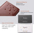 Sooez Leather Professional Business Card Book Holder Organizer - 240 Capacity Credit Card Booklet, PU Name Cards