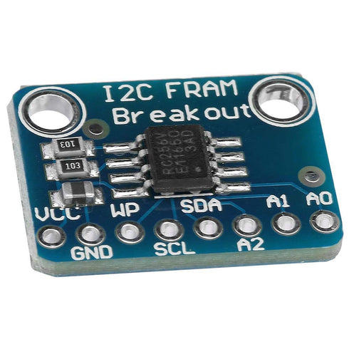 MB85RC256V I2C Breakout Board 32KB Non-Volatile FRAM Memory