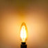 HERO-LED B10-DSGT-2W-WW22 Dimmable B10 E12 2W Bulb, 25W 2200K 4-Pack Gold Tint Candelabra Style LED Filament Chandelier