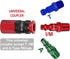 YOTOO 15 Pcs Universal Air Coupler and Industrial Plug Kit, Durable Aluminum Quick Connect Fittings for Air Tools