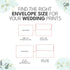 70 lb. A4-4.25 6.25, 100 GotPrint Custom Wedding Envelopes for Invitations, Save the Dates, RSVP, Thank You Cards