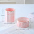 YOSCO Set 2 Desk Organizer of For Office, Pen Holder and Paper Clip Holder, Ceramic Cute Pencil Cup for Desk, Paper