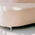 4pcs 13cm jojofuny Metal Furniture Legs Sofa Feet Replacement Cabinet Dresser Legs Silver Triangle Support for Coffee