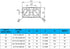 28MM Twin Series Clamp, Polypropylene with Galv Plated Steel Hardware