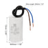 PATIKIL CBB60 16uf Running Capacitor,2Pcs AC 450V 2 Wires 50/60Hz Cylinder 72x40mm for Water Pumps, Washing Machines Motor Start