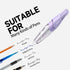 Refillable Retractable White Out Correction Tape, 4 PCS with 2 Extra Refills for Office Supplies