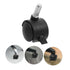 YOSADIER 4pcs Heavy Duty Replacement Caster Wheels Locking Brakes for Furniture and Workbenches Pu Material Smooth