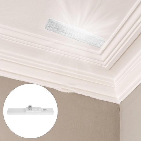E27 Bulb 11.81X2.75X1.65In Uonlytech Replacement Led Light Tube with Base Clear Acrylic Bar Light for Wall Sconces