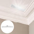 E27 Bulb 11.81X2.75X1.65In Uonlytech Replacement Led Light Tube with Base Clear Acrylic Bar Light for Wall Sconces