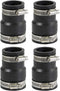 6I4Jx4 Reducing Coupling, Black, 1-1/2 x 1-1/4