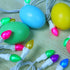 C3 50 Count 120V Easter String Lights LED Multi Color Glass Lights Easter Pastel Light UL Certified Connectable Outdoor