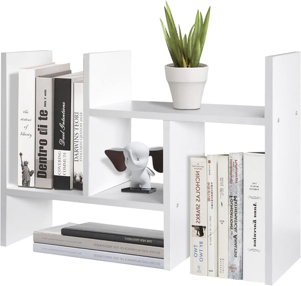TY ARTS & CULTURE - Expandable Wood Desktop Storage Organizer Multipurpose Desk