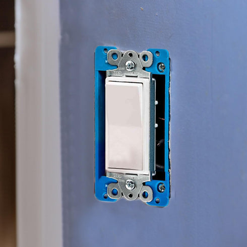 6pcs Electrical Box Extender, 1/2" Single Gang Receptacle Outlet Box Extenders for Electrical Box and Switches