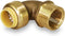 Everflow Supplies Pushlock UPF1 - 1 Inch Long Push x Female Elbow for Quick Installation