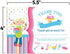 Bake Up Some Fun Thank You Notes for Girls, 10 Cooking and Baking-Themed Fill In The Blank Cards with Envelopes