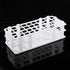 Eowpower Plastic Lab Test Tube Rack Storage Stand Holder Detachable for 20mm Test Tubes, 40 Holes Pack of 1