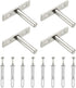uxcell 4 PCS Blind Shelf Supports, 2 Inch Heavy Duty Floating Shelf