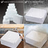 Junction Box, Zulkit Project Box with Reserved Holes IP65 Waterproof Dustproof Electrical Box White