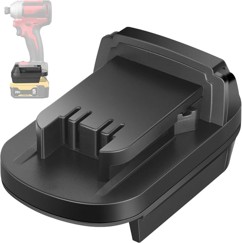 KUNLUN DL18ML Battery Converter for Dewalt to Milwaukee Battery Adapter, Convert Dewalt 20V to Milwaukee M18 18V