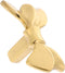 Brass Bowknot Cabinet Knob and Drawer Handle, 50x31x25mm, Decorative Wardrobe and Furniture