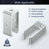 Channel Trolley Track Hanger Bracket for UNISTRUT Strut Channel, 1-5/8 Intermediate Support Bracket, 2 Set