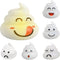 Karlak Cute Poop LED Touch Night 3 Pack Emotion Night Lamp for Kids