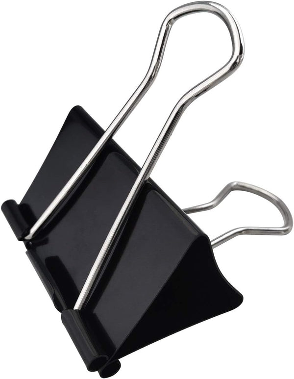 DSTELIN Extra Large 2.4-Inch Binder Clips (18 Pack), Big Black Paper Clamps for Office Supplies