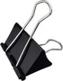DSTELIN Extra Large 2.4-Inch Binder Clips (18 Pack), Big Black Paper Clamps for Office Supplies