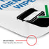 12x18 Inches, .063 Please Do Not Deposit Feminine Products Baby Wipes in Toilet with Graphic Sign, Rust Free Aluminum