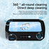 zoomto Cleaner,49KHz Cleaner,3 Timer,22oz(650ML),304 Ultrasonic Jewelry Ultrasonic Jewelry,Glasses,Rings,Watch Bands
