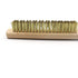 3Pcs, 10" MAXMAN Brass Brush Soft Brass Bristle Wire Brush for Cleaning Metal Rust, Welds, Home and Kitchen, Wire