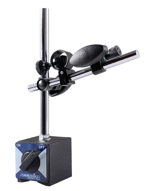 Accusize Industrial Tools 110 lbs Magnetic Base for Precision Indicators, Strong Cardboard Box
