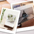 OHEETU 4PCS Wood Place Card Holders Table Number Stands Name Tag Displaying Holder for Wedding Party Events