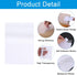 PATIKIL 7x10.5" Clear Packing List Envelope, 100 Pack, Plastic Waterproof, Self-Adhesive Side Loading Pouch