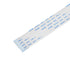 uxcell Flexible Flat Cable, 150mm 1mm Pitch 16 Pins FPC FFC Flexible Ribbon Cable, 10 Pcs (A Type)