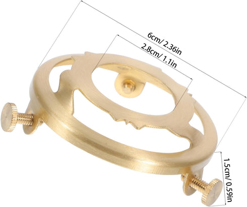 Durable Copper Lamp Socket Holder with Clip