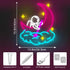 15.7513.6, Astronaut Neon Sign for Kids Room LED Space Neon Light with Moon and Cloud Cute Galaxy Theme Night Light