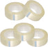 KIDMEN Transparent Tape, Clear Tape for Office, Home, School, 5 Dispensered Rolls, 0.7 x 1300 Inch