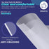 JIKIOU 30 Pack Clear Document Folder Copy Safe Project Pocket L-Type Clear Plastic Folder A4/Letter Size in Transparent