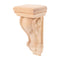 Luxshiny Hand Carved Wood Corbel: Solid Wood Roman Column Head Decorative Shelf